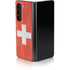 Switzerland Flag Distressed Galaxy Z Fold5 5G Skin